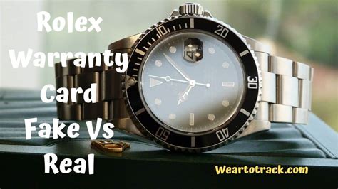 fake rolex warranty|rolex warranty check.